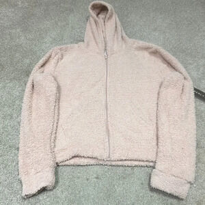 Kimberly Hoodie Full Zip Sherpa Women's Size Large Long Sleeve